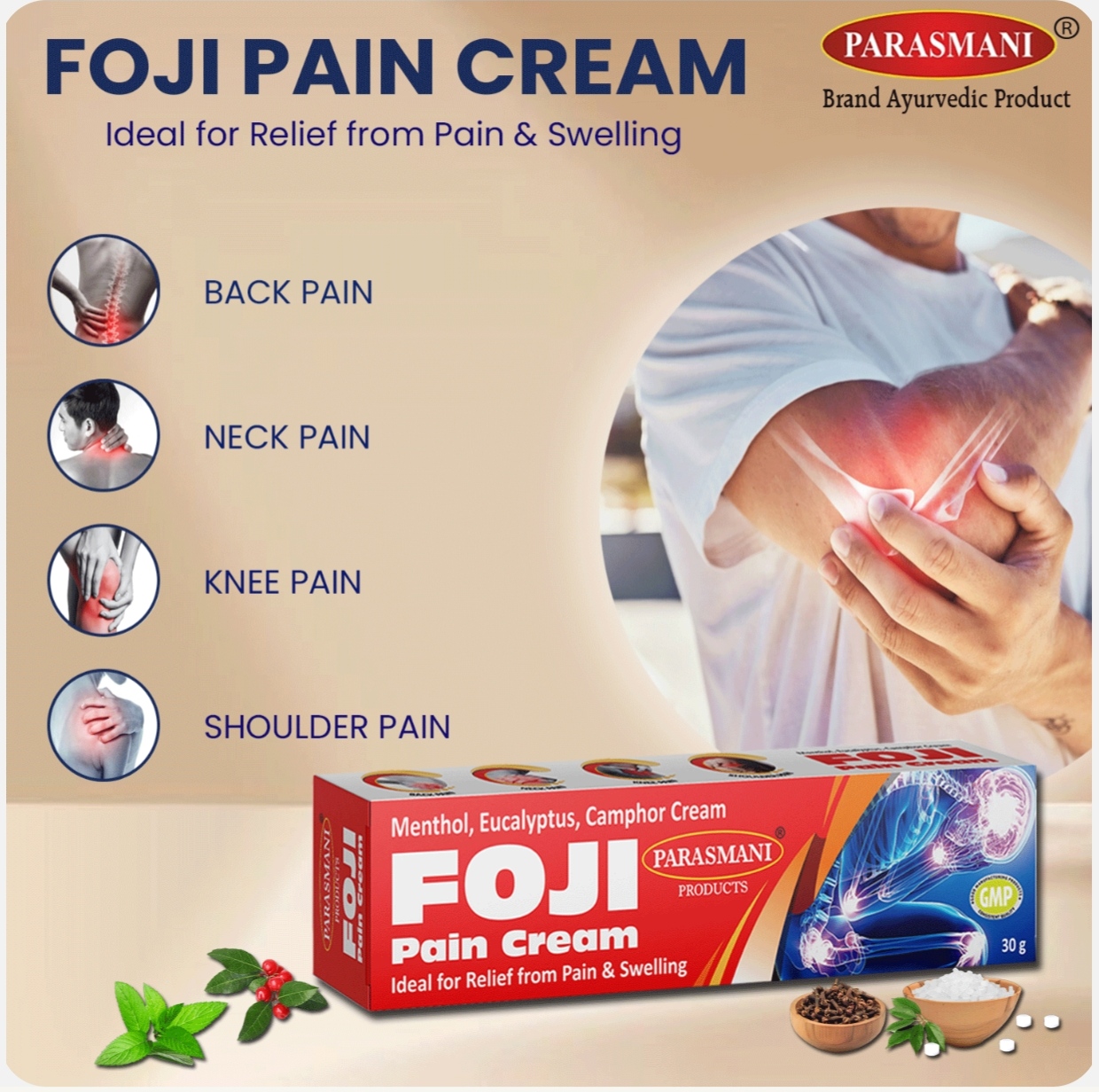 Parasmani Foji Pain Cream - Image 4
